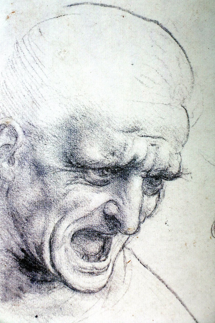 Anghiarischlacht af Leonardo da Vinci