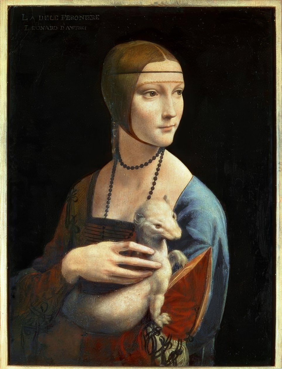Damen med hermelin af Leonardo da Vinci