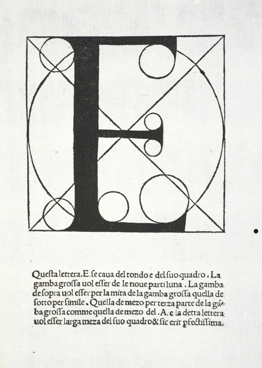 E, illustration fra 
