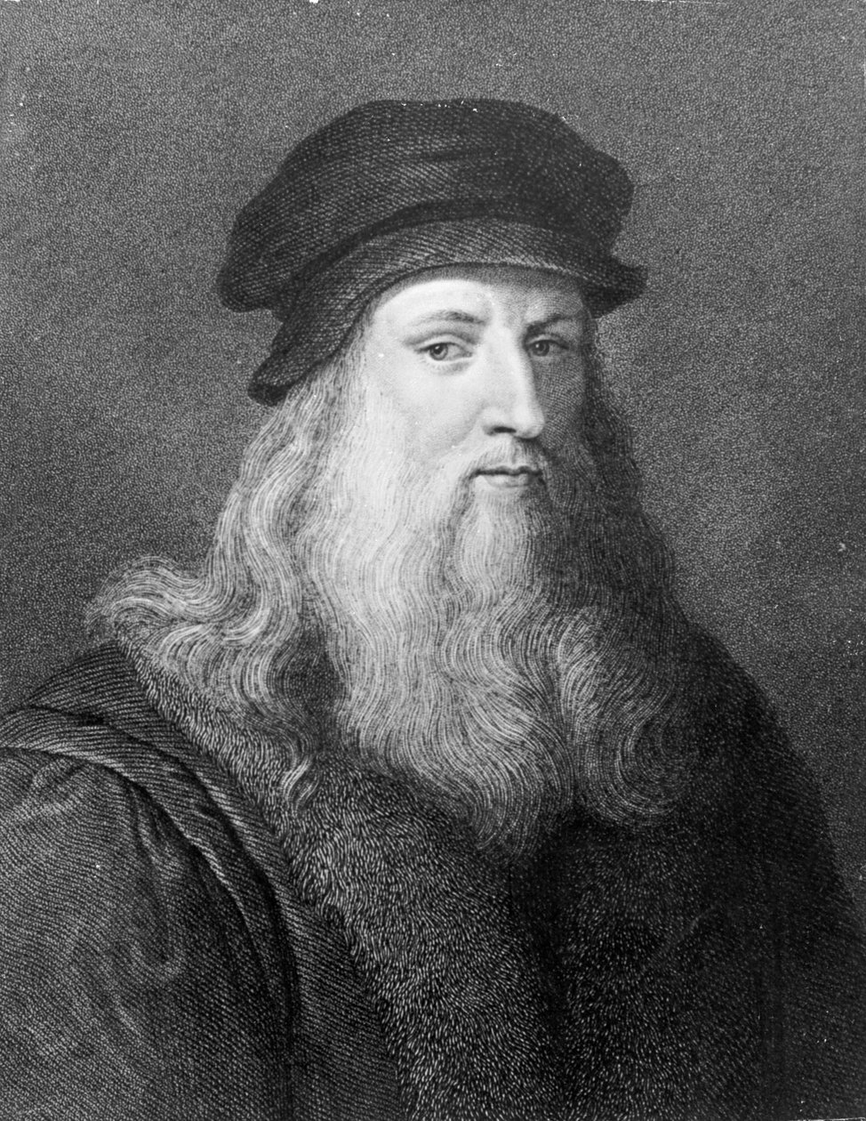 Leonardo da Vinci, graveret af Raphael Morghen, 1817 af Leonardo da Vinci