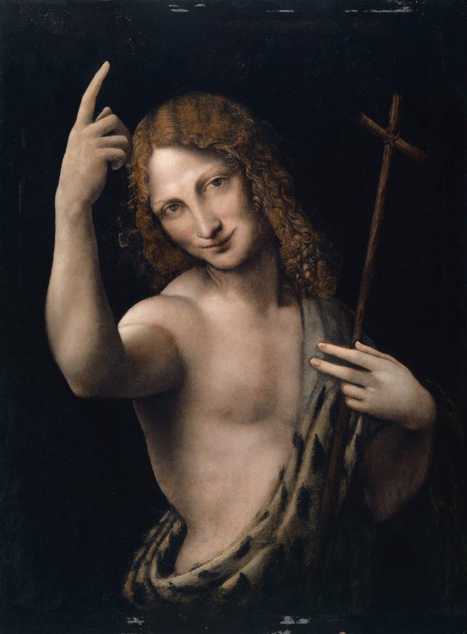Johannes Døberen, 1505-07 af Leonardo da Vinci