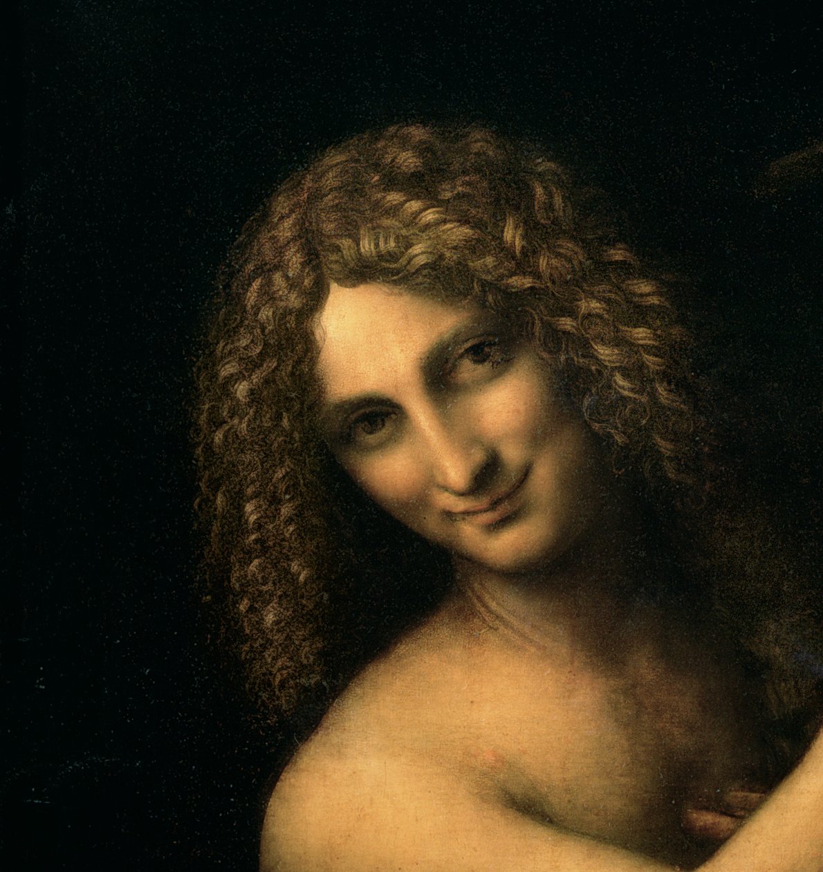 Johannes Døberen, 1513-16 af Leonardo da Vinci