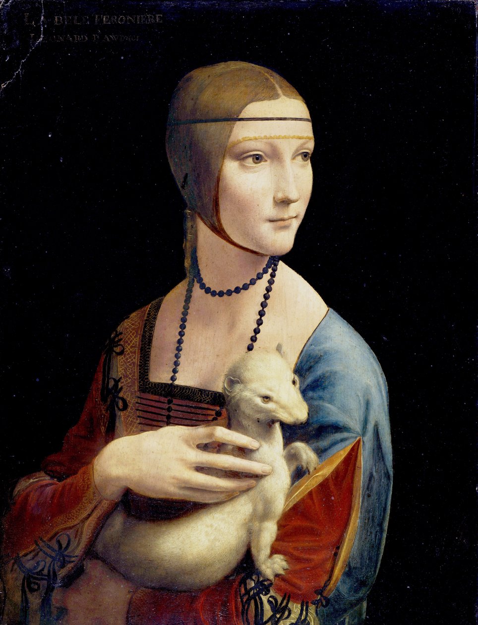 Damen med en hermelin af Leonardo da Vinci