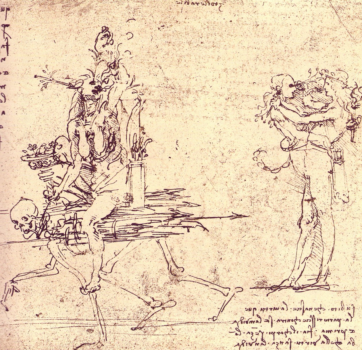 illustration for dyd og misundelse af Leonardo da Vinci