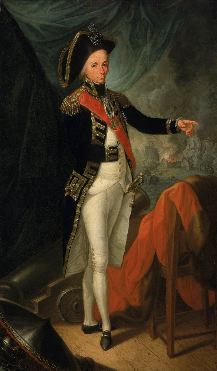 Kontreadmiral Horatio Nelson af Leonardo Guzzardi
