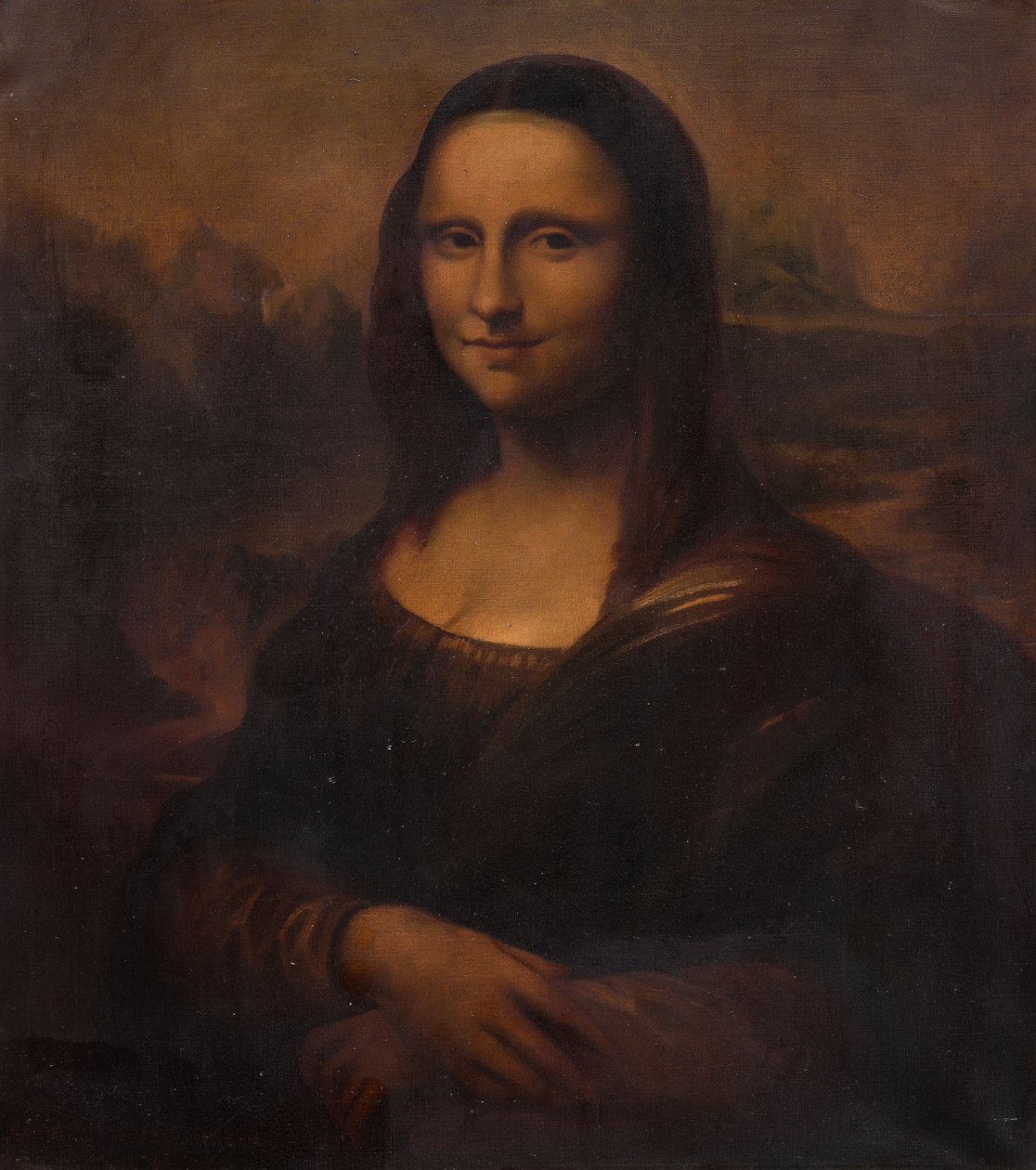 Mona Lisa af Leonardo da (after) Vinci