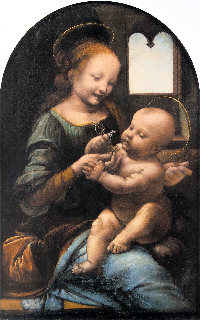 Benois Madonna af Leonardo da Vinci