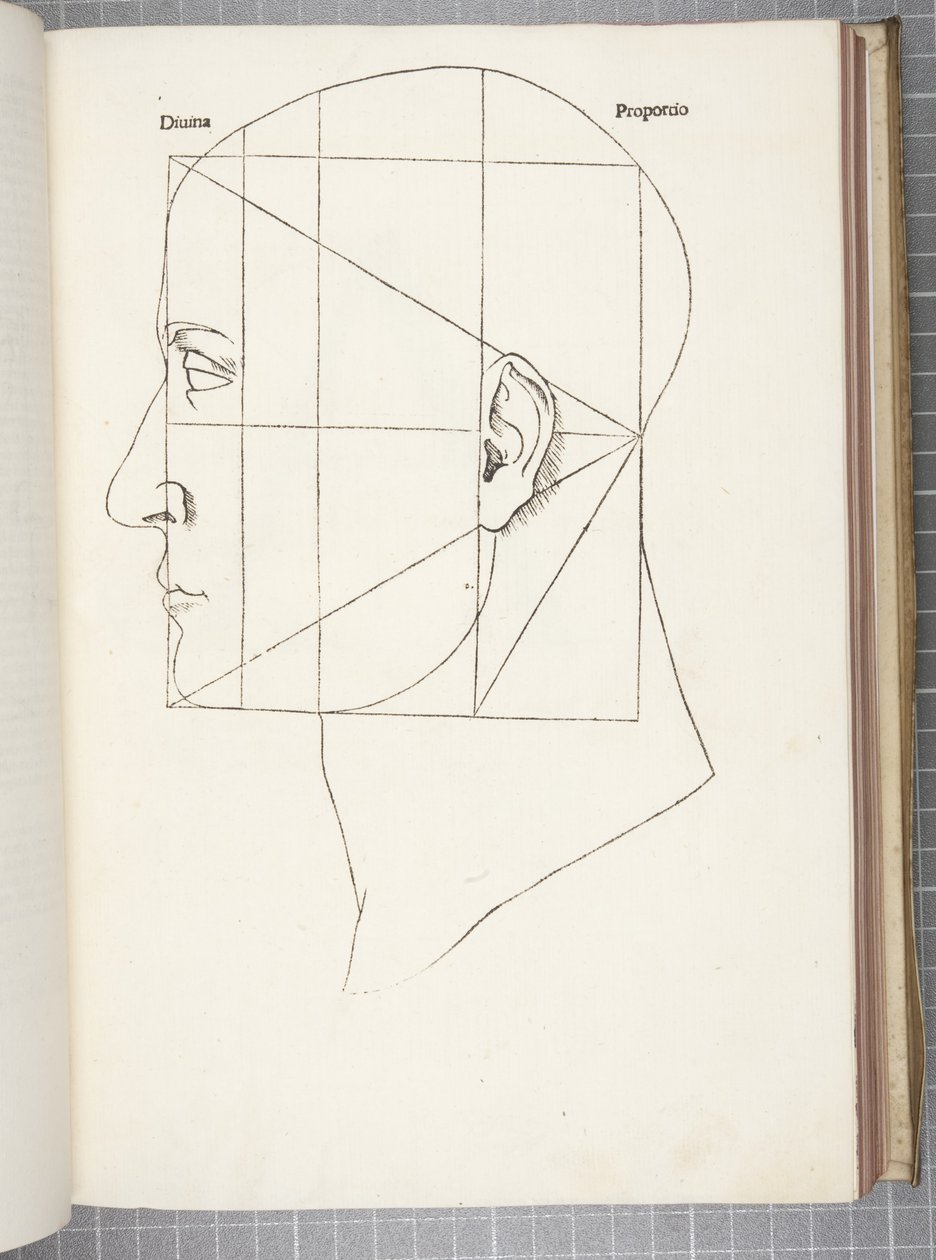 guddommelig proportion af Leonardo da Vinci