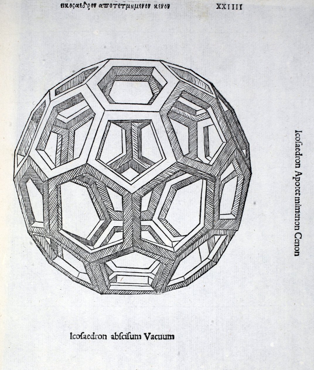 Den tomme Icosaedron, illustration fra 