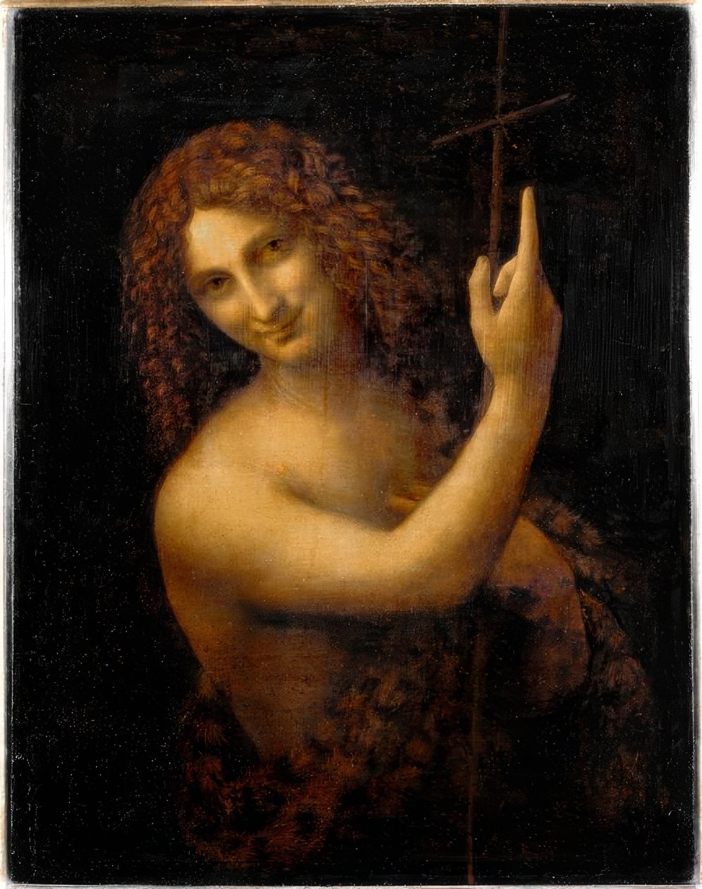Johannes Døberen af Leonardo da Vinci