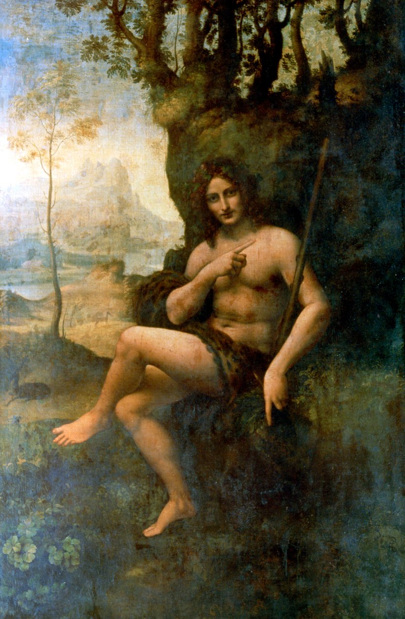 Johannes Døberen, med Bacchus
