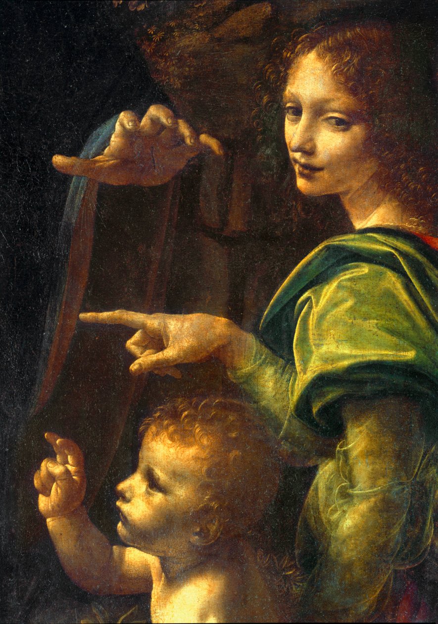 La Vierge aux rochers - Klippemadonnaen ... af Leonardo da Vinci