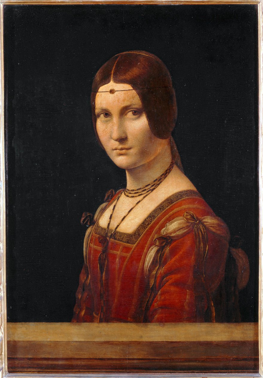 La belle Ferroniere ... af Leonardo da Vinci