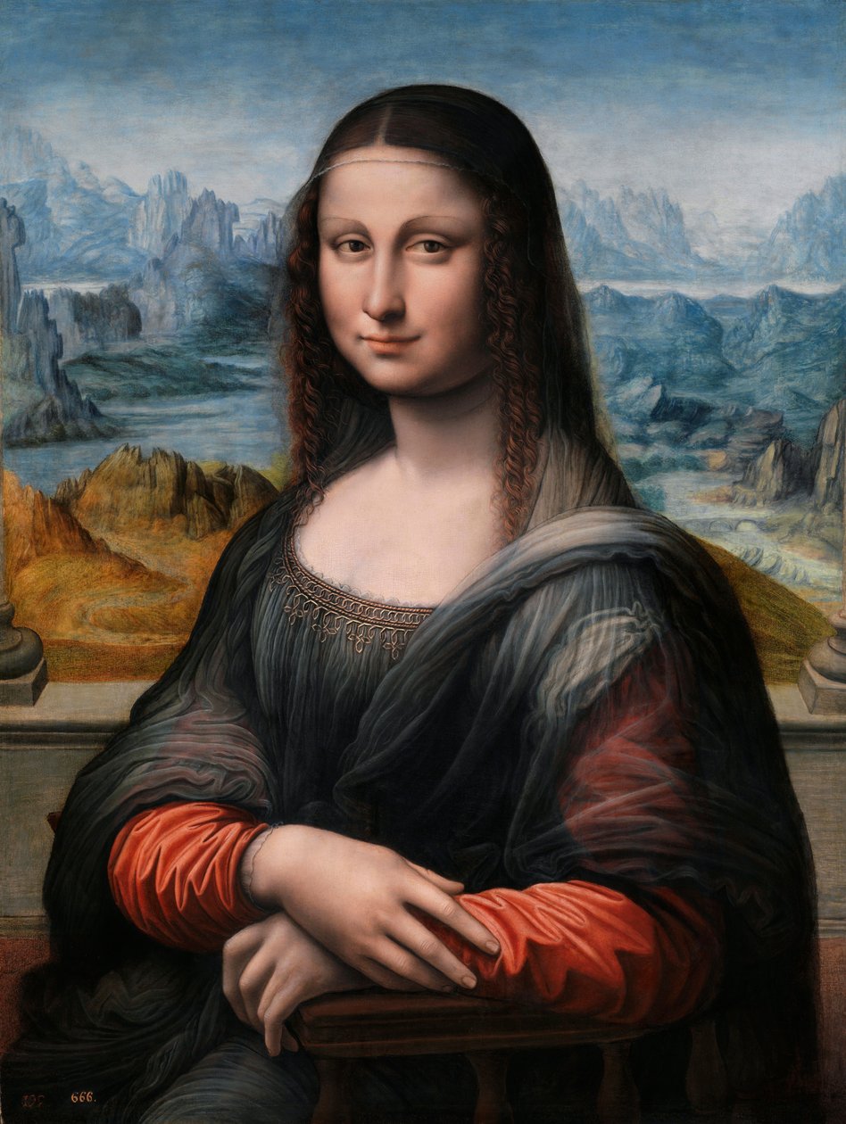 Mona Lisa La Gioconda, 1503-1516 af Leonardo da Vinci
