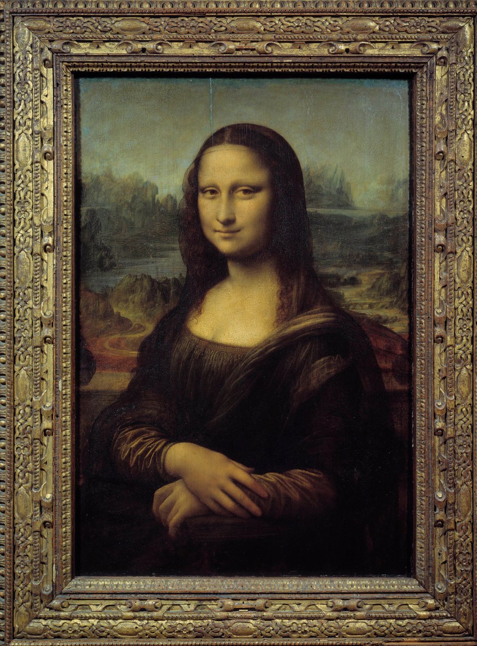 Mona Lisan muotokuva (La Gioconda) af Leonardo da Vinci