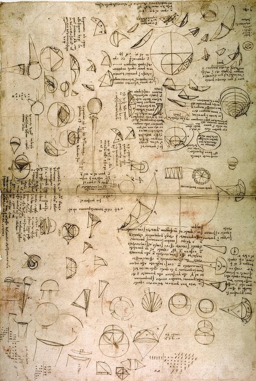 Kvadring af cirklen af Leonardo da Vinci