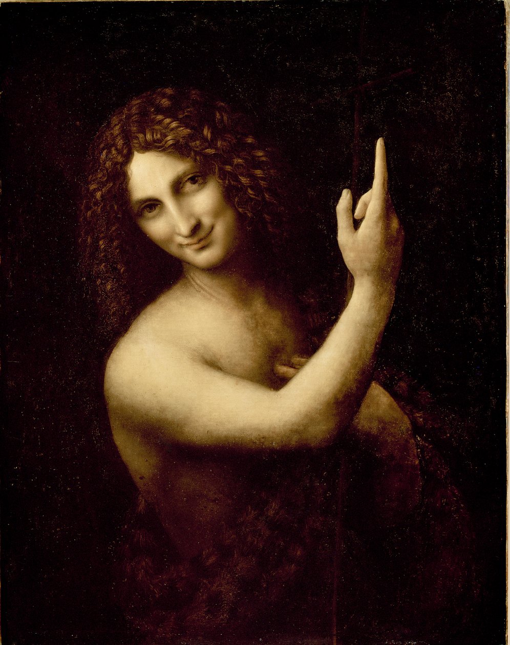 Johannes Døberen af Leonardo da Vinci