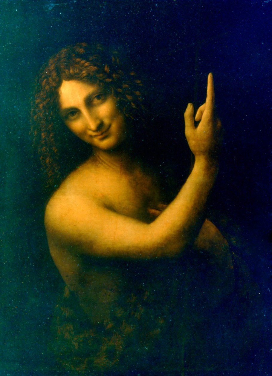 Johannes Døberen, 1513-1516 af Leonardo da Vinci