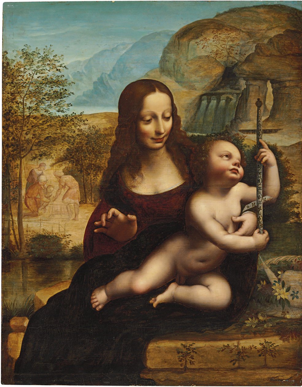 Garnvinderens Madonna af Leonardo da Vinci