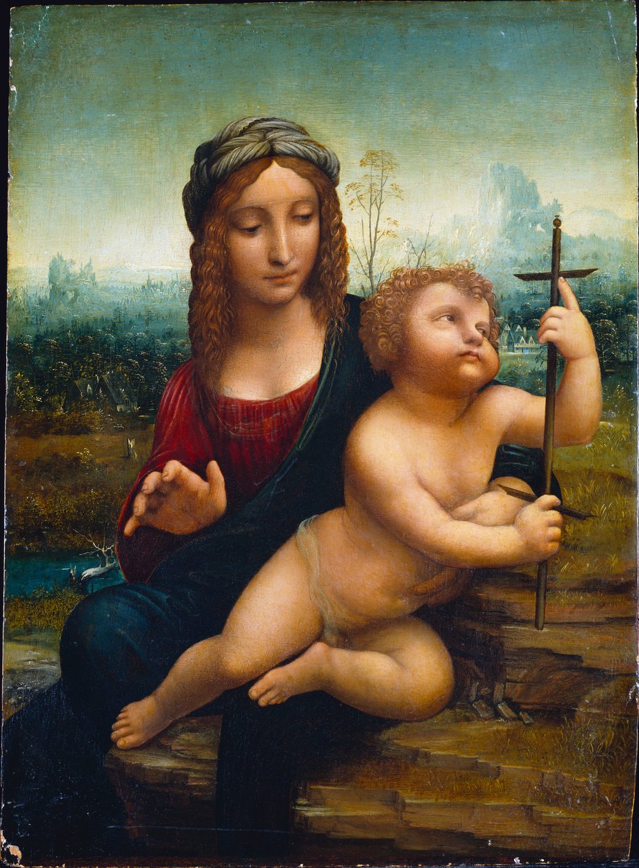 Garnvinderens Madonna af Leonardo da Vinci