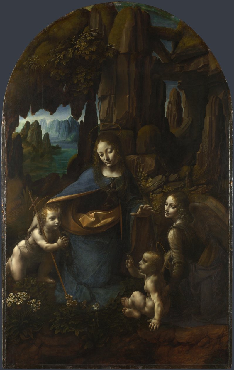 The Virgin of the Rocks, mellem 1492 og 1508 af Leonardo da Vinci