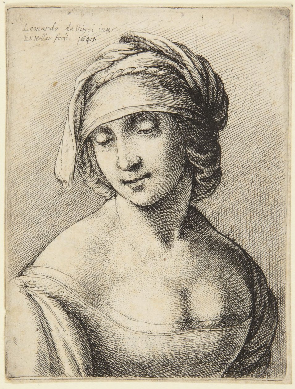 Kvinde med halsvarm af Leonardo da Vinci