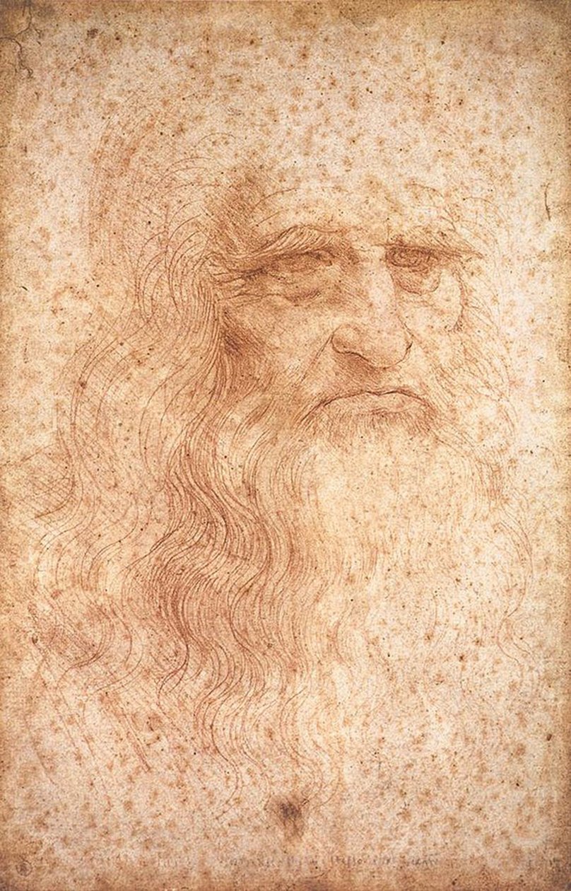 formodet selvportræt af Leonardo da Vinci