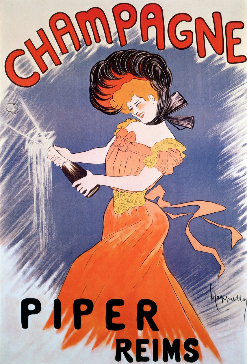 Reklameplakat for Piper Champagne, det 20. århundrede af Leonetto Cappiello