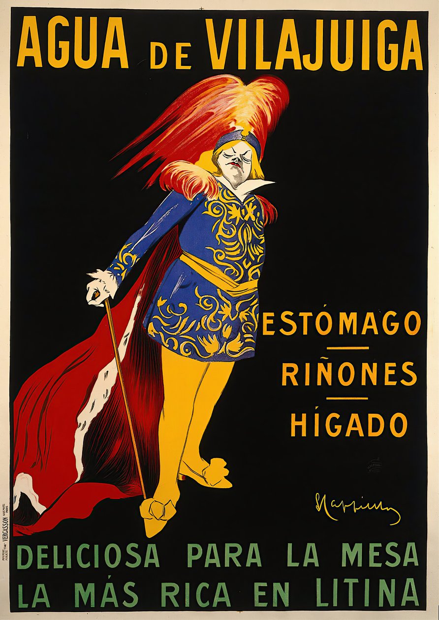 Agua de Vilajuïga, ca. 1912 af Leonetto Cappiello