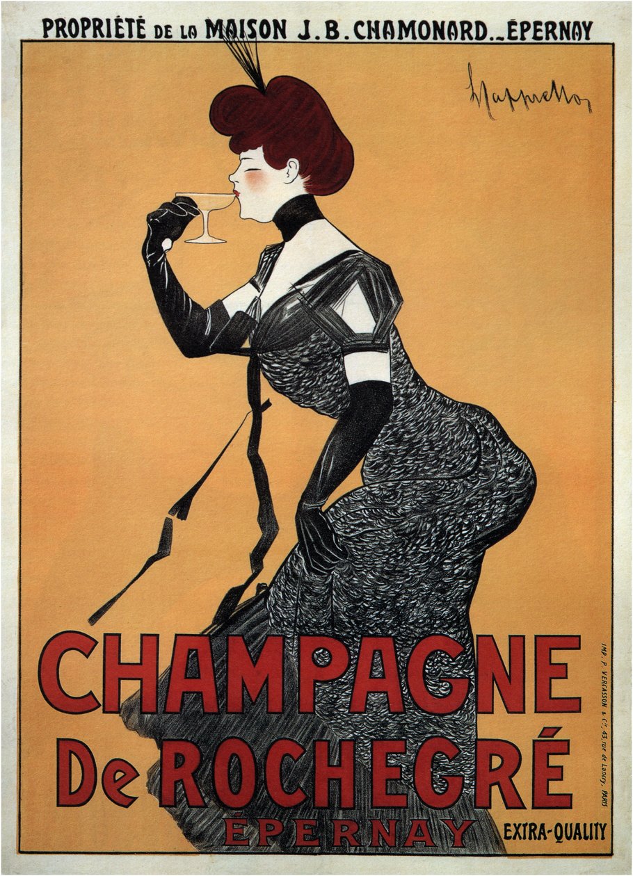 Rochegre Champagne (plakat) af Leonetto Cappiello