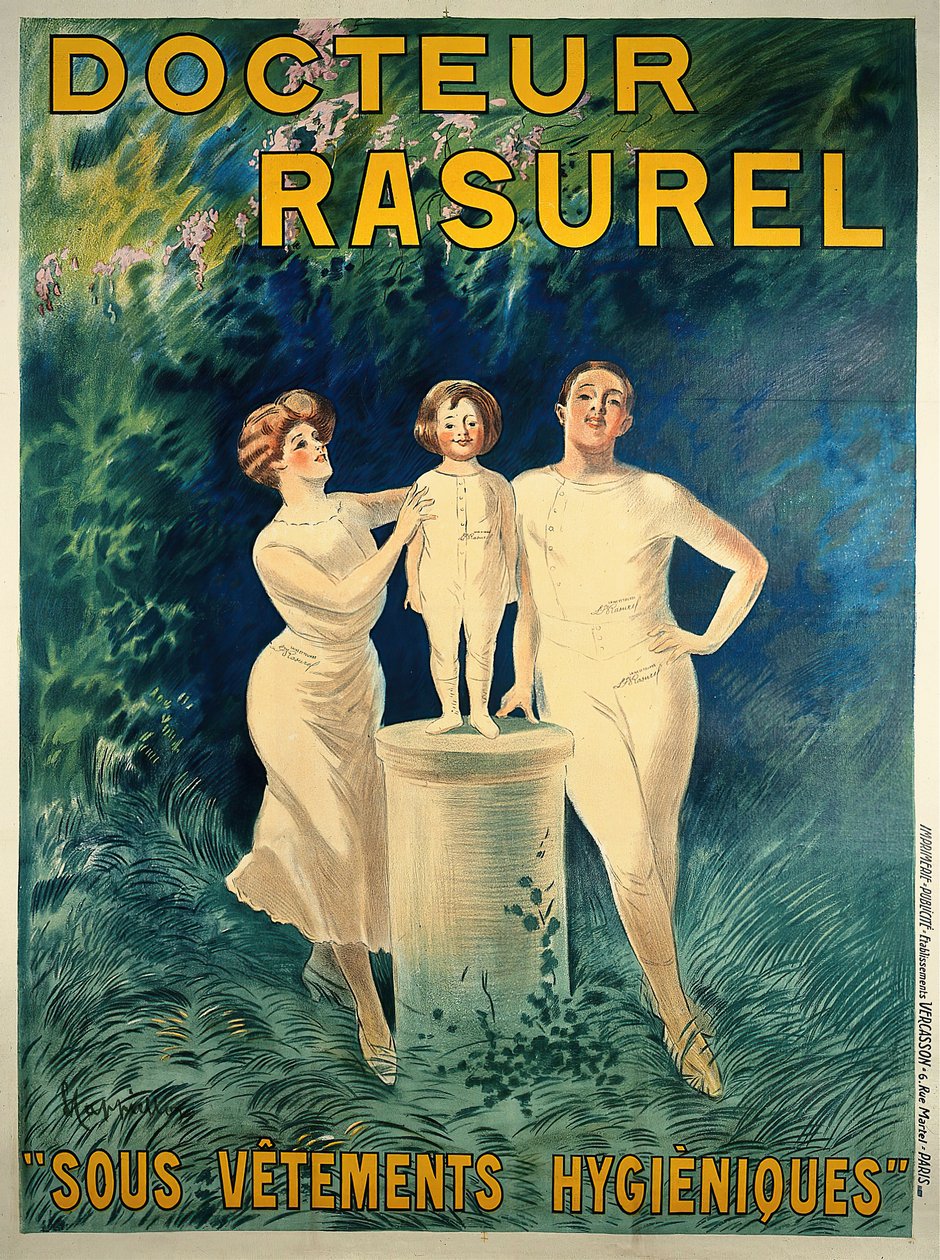 Doctor Rasurel: Hygiejnisk undertøj Doctor Rasurel: Hygiejnisk undertøj, ca. 1911. af Leonetto Cappiello