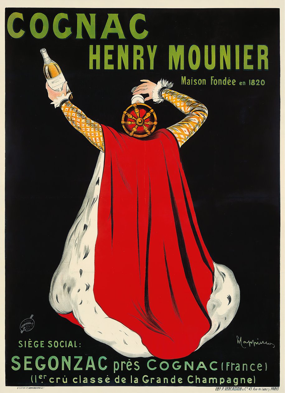Henri Mounier Cognac, ca. 1910. af Leonetto Cappiello