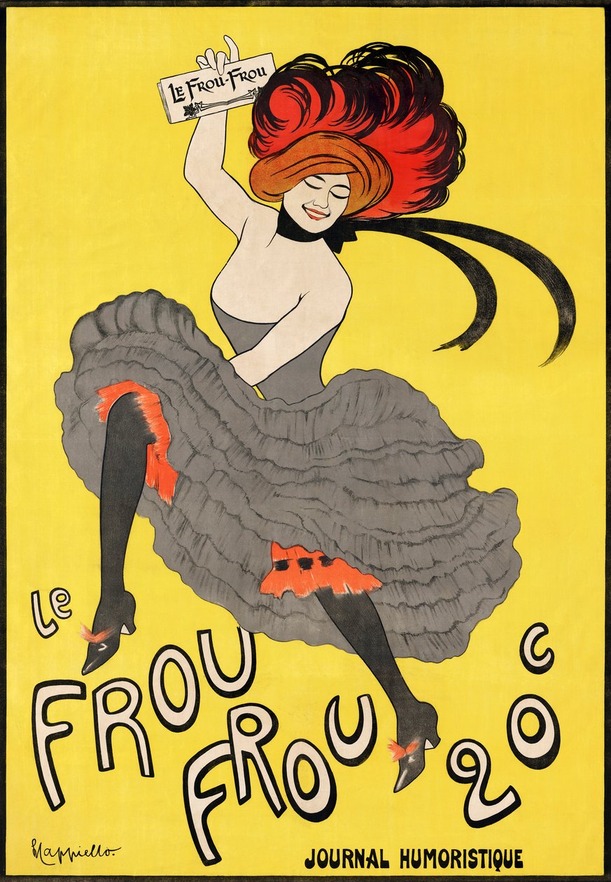 Le Frou Frou-plakat af Leonetto Cappiello af Leonetto Cappiello