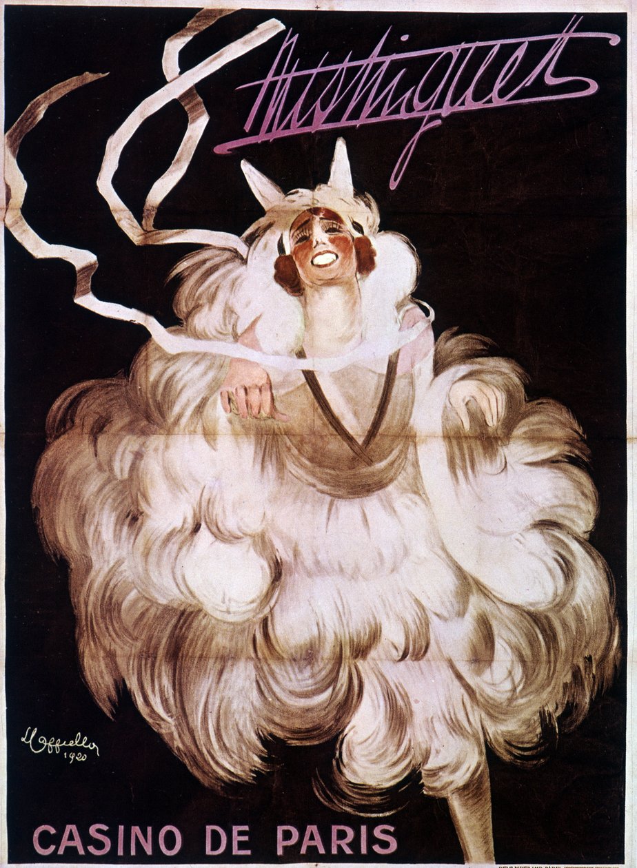 Mistinguett (Mistinguette) på Casino de Paris, plakat af Leonetto Cappiello (1875-1942) af Leonetto Cappiello