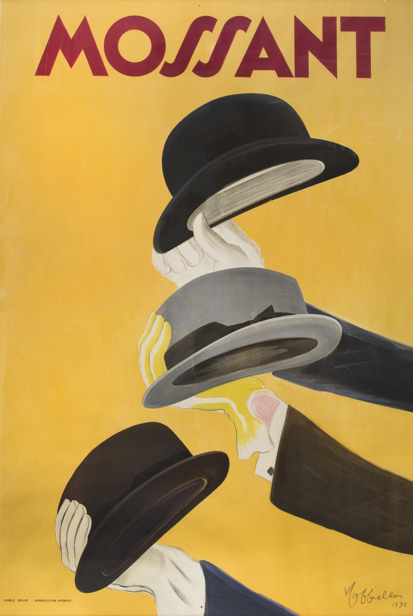 Mossant, 1938 af Leonetto Cappiello