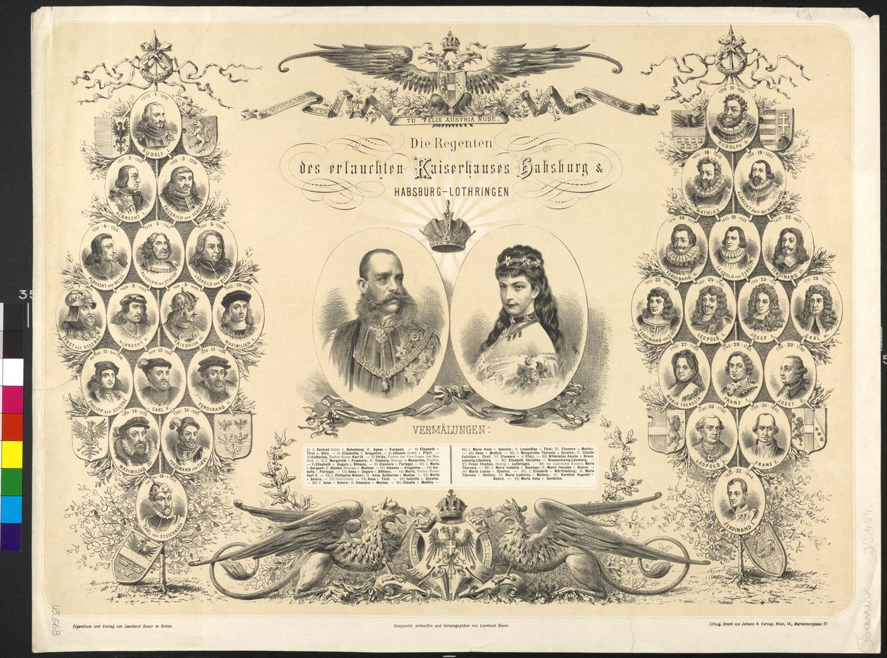 Ærkehertug af Østrig Regent for den adelige kejserlige familie Habsburg  Habsburg Lorraine af Leonhard Bauer
