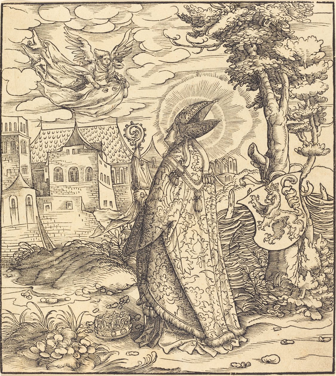 Saint Goery af Leonhard Beck