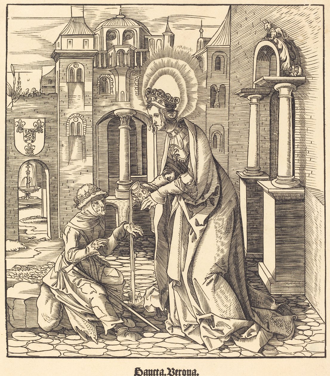 Sankt Verona af Leonhard Beck