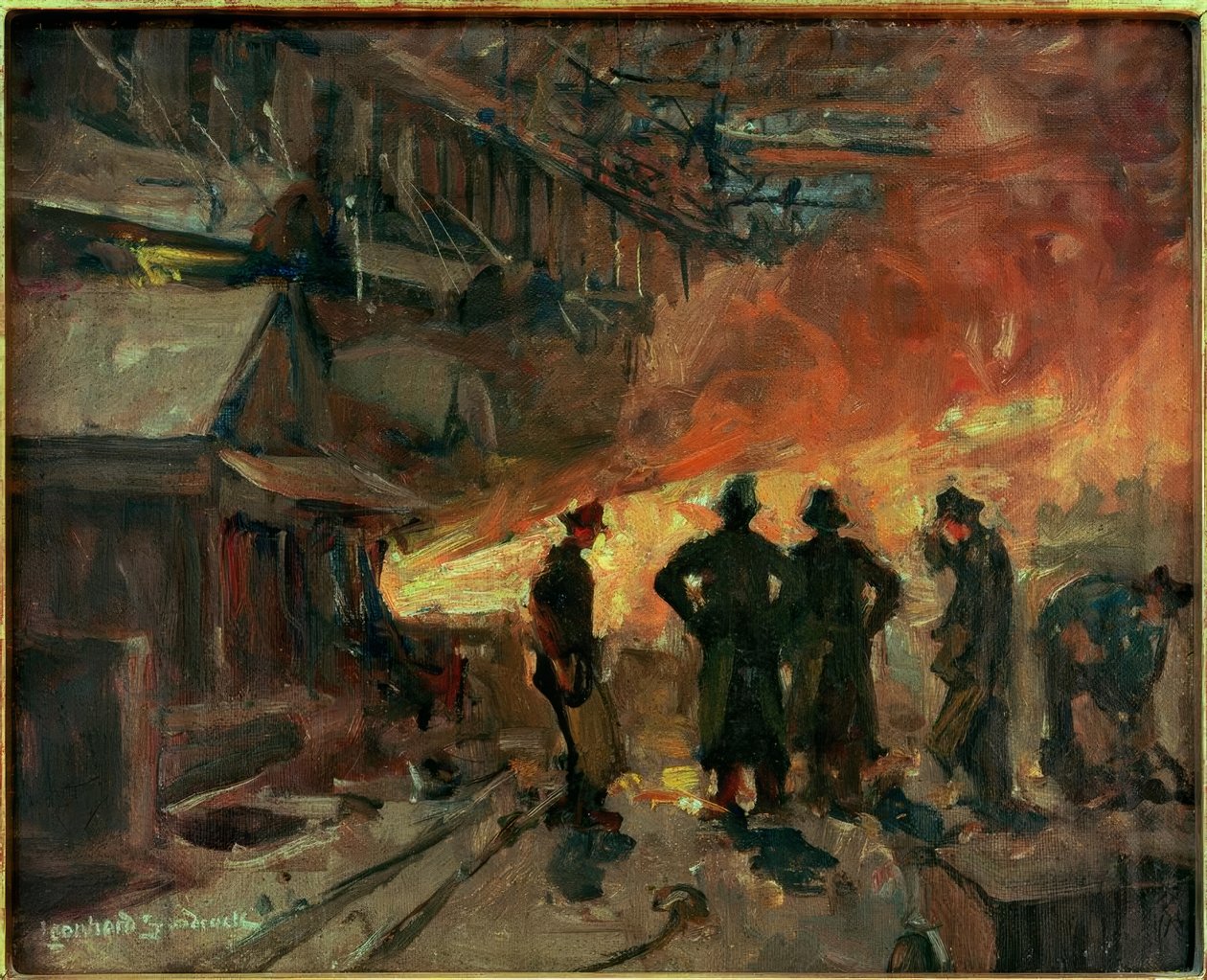 I Thomaswerk (Gutehoffnungshütte Oberhausen) af Leonhard Sandrock