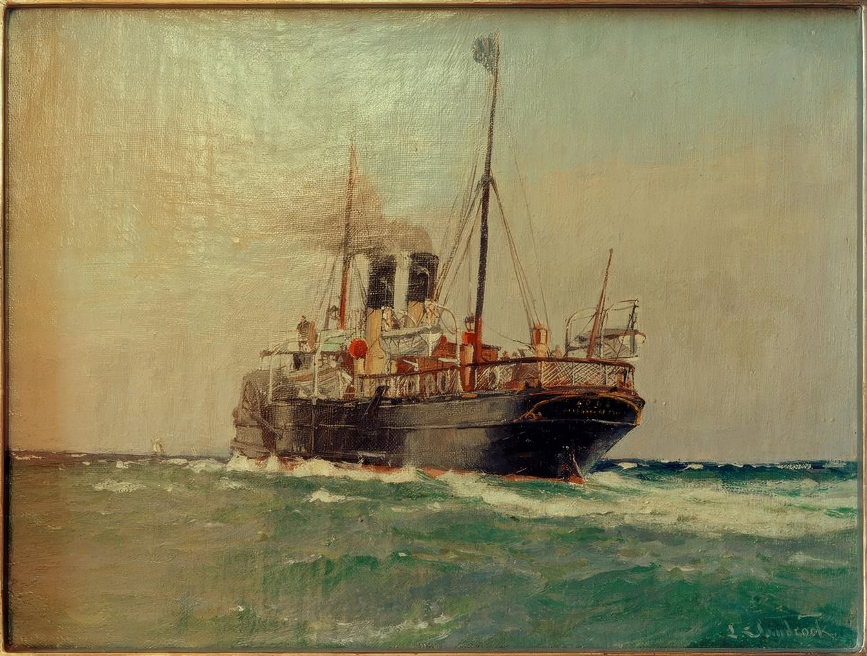 Radampfer af Leonhard Sandrock