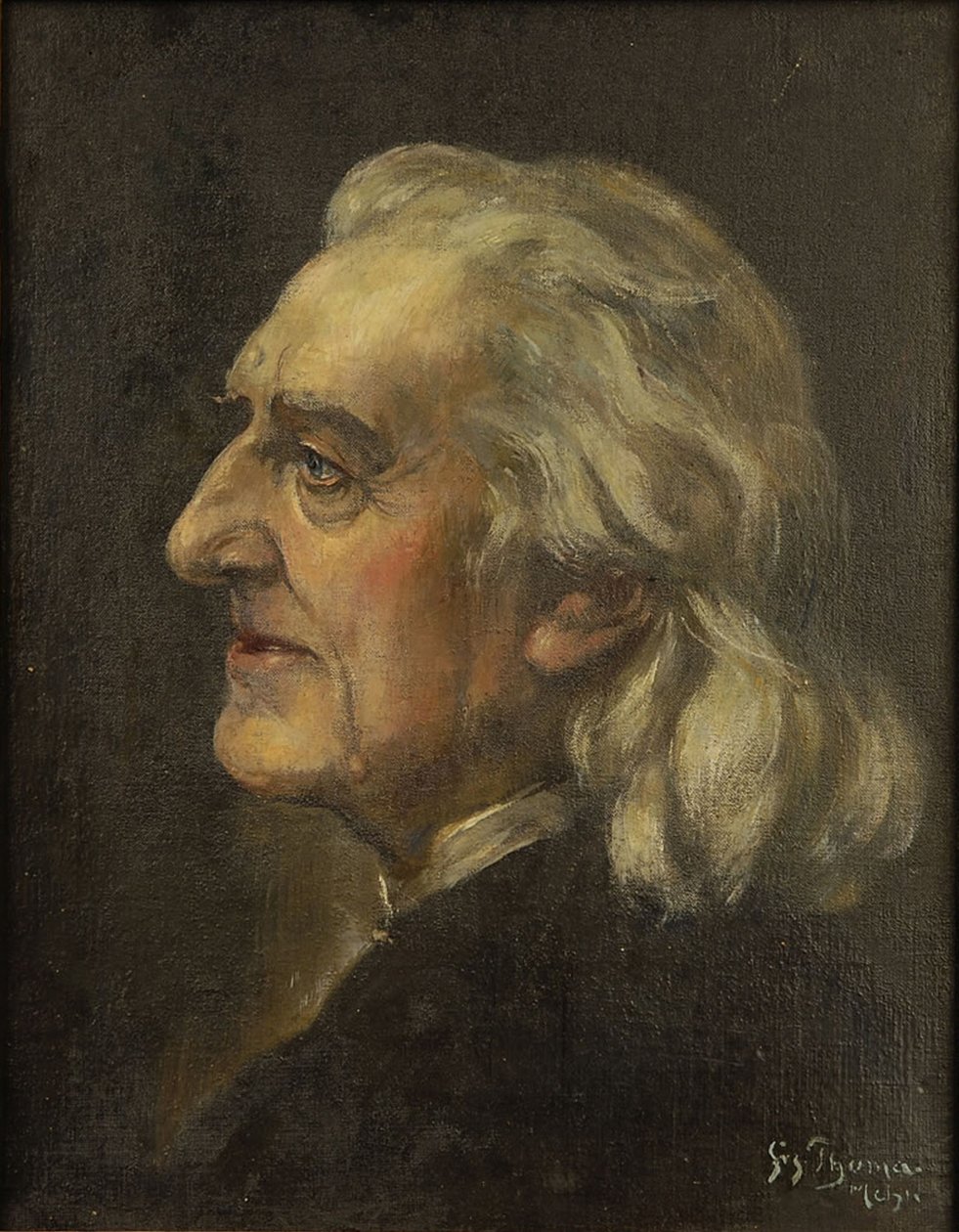 Portræt af Franz Liszt 1811-1886 af Leonhard Thoma