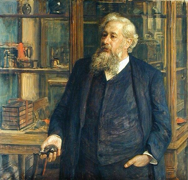 Portræt af Justus Brinckmann (1843-1915) 1901 af Leopold Karl Walter von Kalckreuth