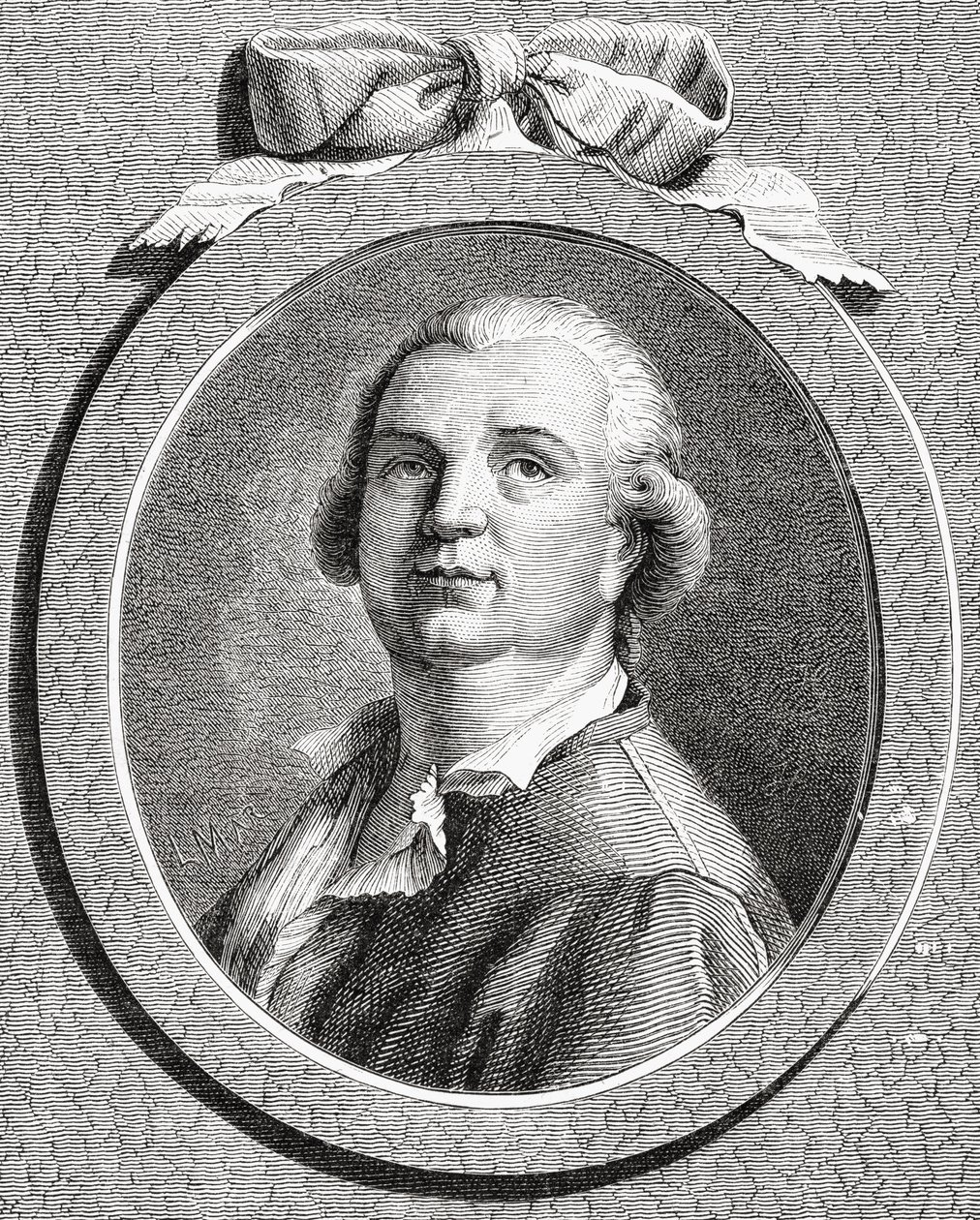 Portræt af Alessandro, greve af Cagliostro (Giuseppe Balsamo) (1743-95) af Leopold Mar