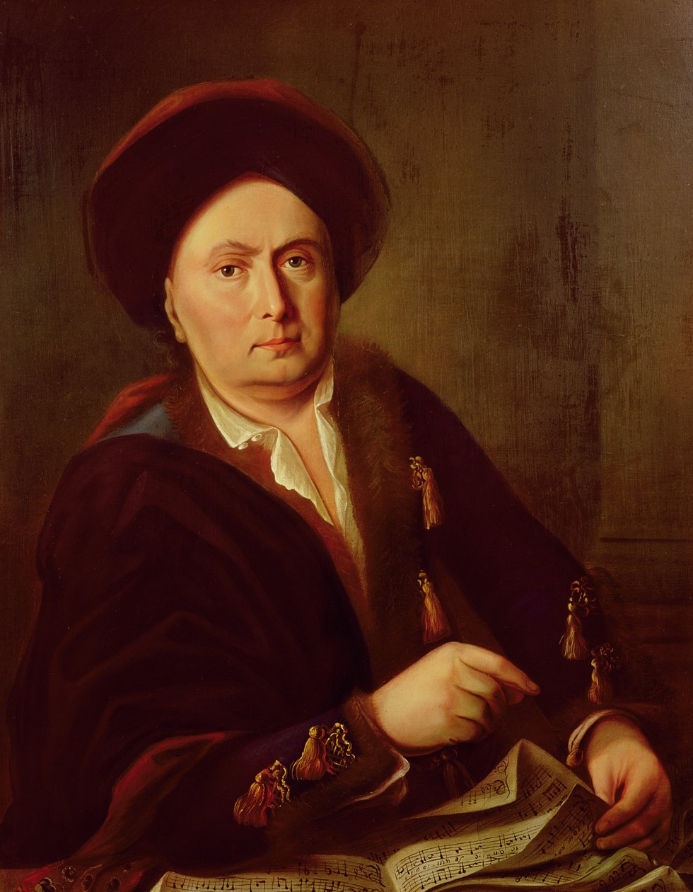 Portræt af Beethovens bedstefar af Leopold Radoux