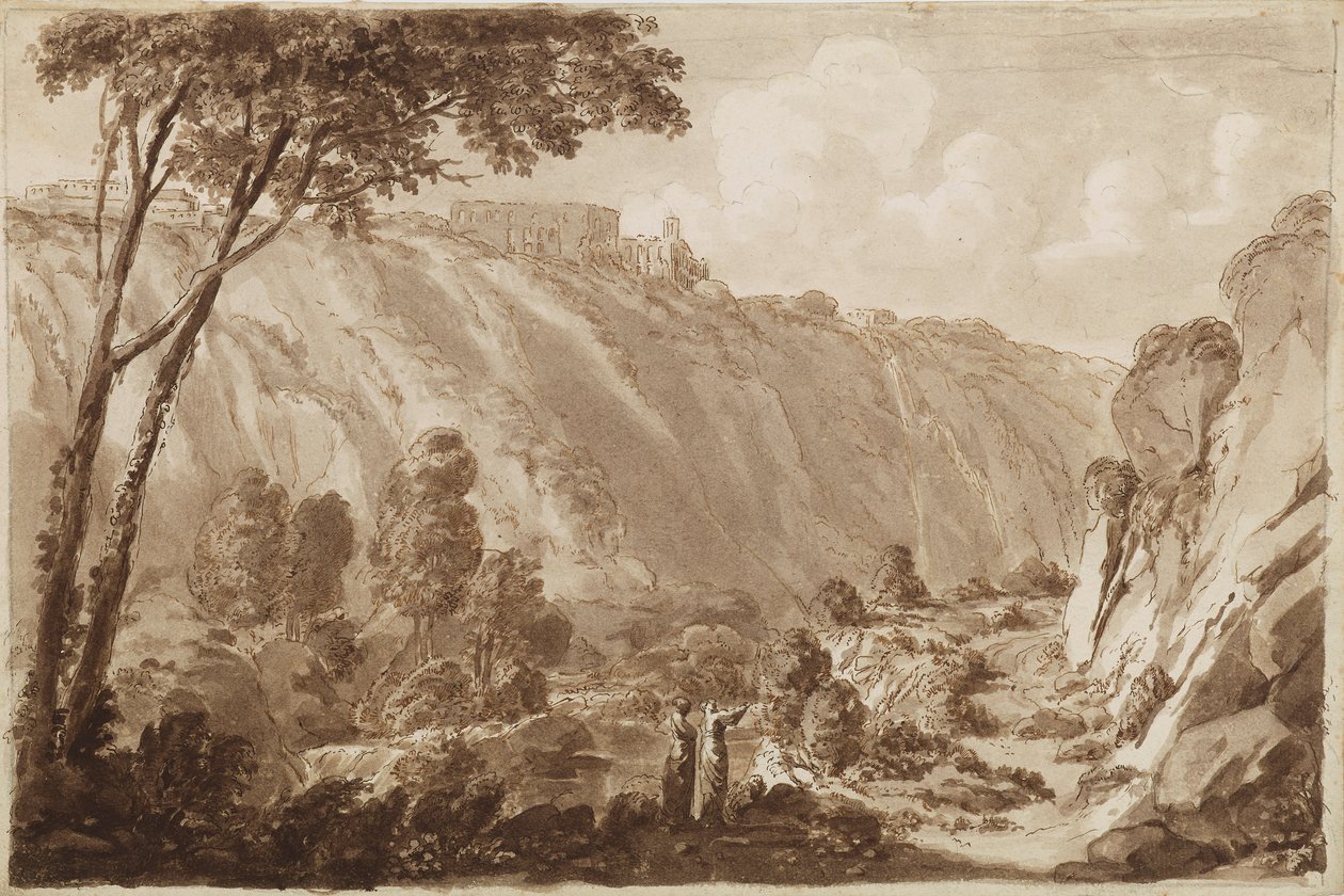 Udsigt over Villa Maecenas af Leopold Blonder