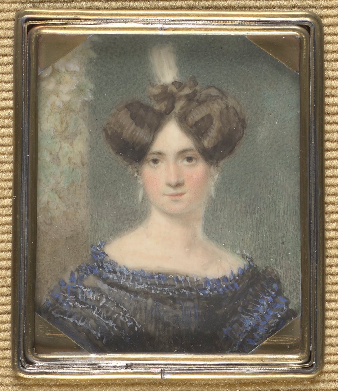 dameportræt af Leopold Blonder