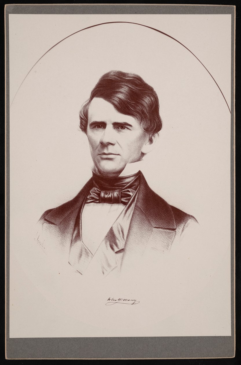 Portræt af John Walker Maury 1809-1855, 1855. af Leopold Grozelier