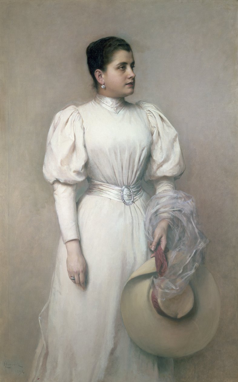 Marie Renard, operasangerinde med Hof-operaen og hustru til Kinsky, 1893 af Leopold Horovitz