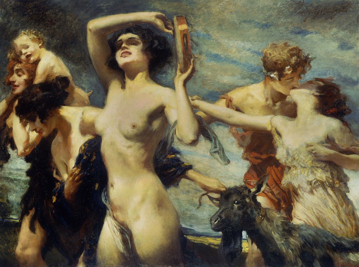 Bacchanalia af Leopold Schmutzler