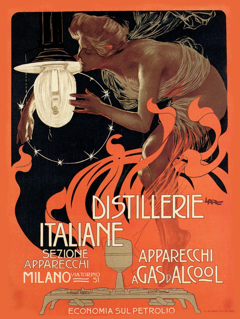 Italienske destillerier, 1890